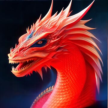 Artwork thumbnail, Crystal Dragons Series #29: Orange Fluoresce by dragynrain