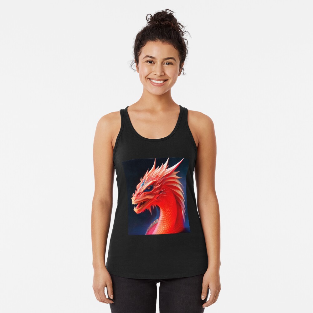Item preview, Racerback Tank Top designed and sold by dragynrain.