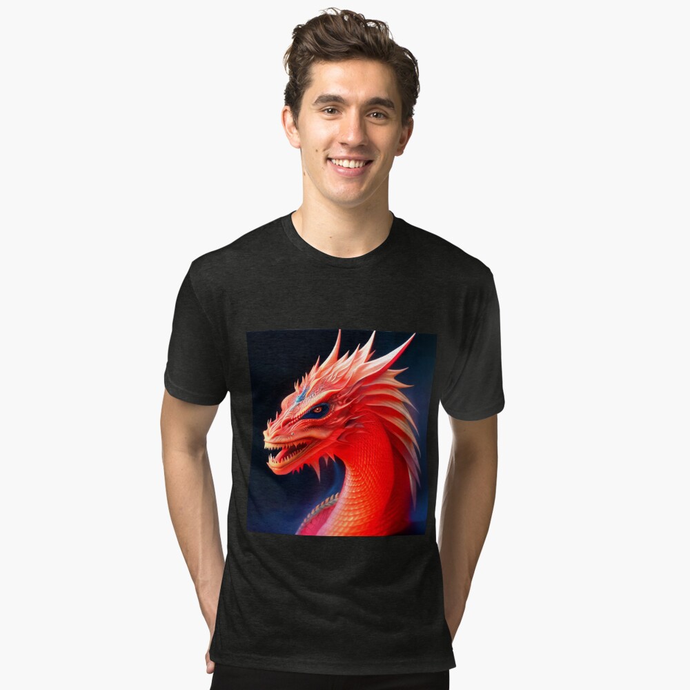 Item preview, Tri-blend T-Shirt designed and sold by dragynrain.