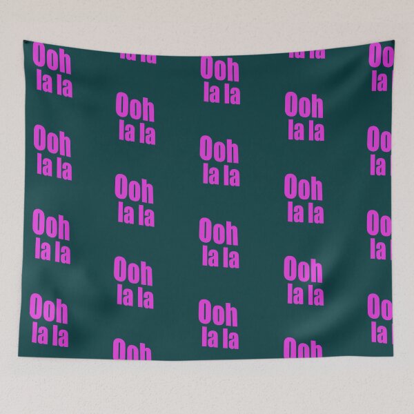 Item preview, Ooh la la abstract design designed and sold by lobodelnoir.