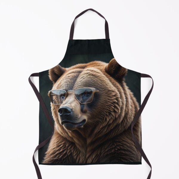Item preview, Cool Portrait of Grizzly Bear with Sunglasses  designed and sold by Michael Voyler.