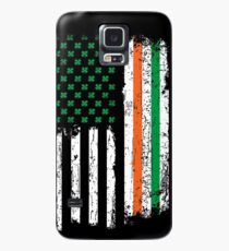 St Patrick Day Irish American USA Flag Heritage Pride Case/Skin for Samsung Galaxy