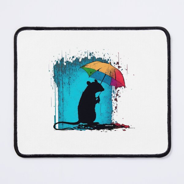 Item preview, The Rat In Colorful Rain designed and sold by GraffitiLab.