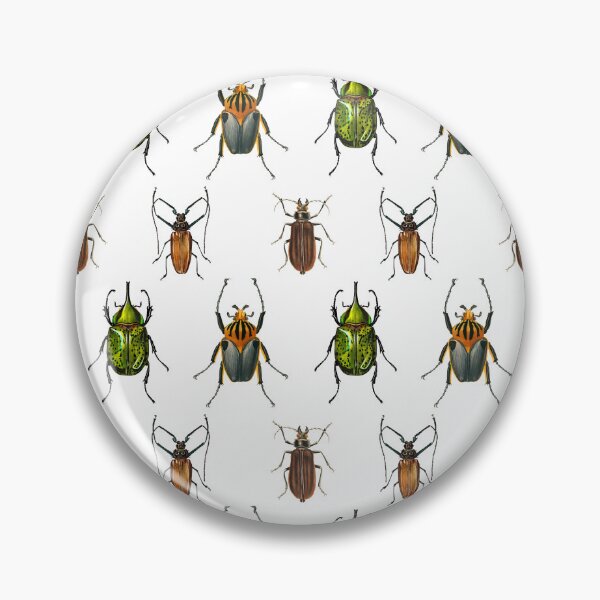 Item preview, Vintage Beetle Pattern 1 designed and sold by Melissa Mielke.