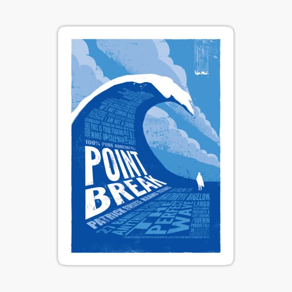 Point Break - reworked Sticker