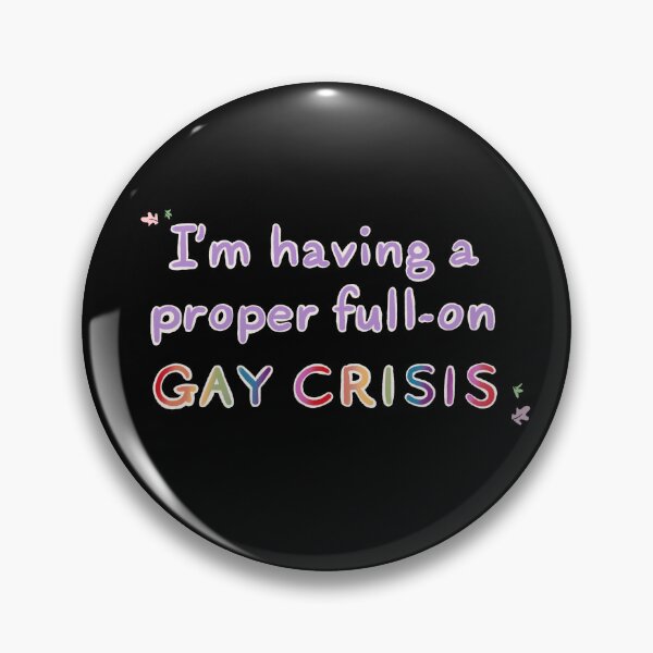 Item preview, I'm having a proper full-on gay crisis Heartstopper designed and sold by Not-a-ham.