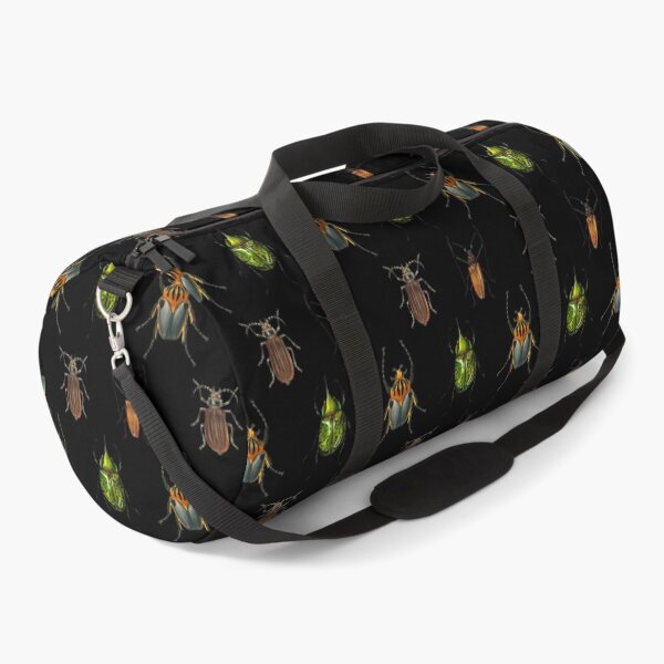 Item preview, Vintage Beetle Pattern 1 on Black designed and sold by Melissa Mielke.