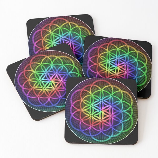 Item preview, Spectral Flower of Life designed and sold by Espiridion.