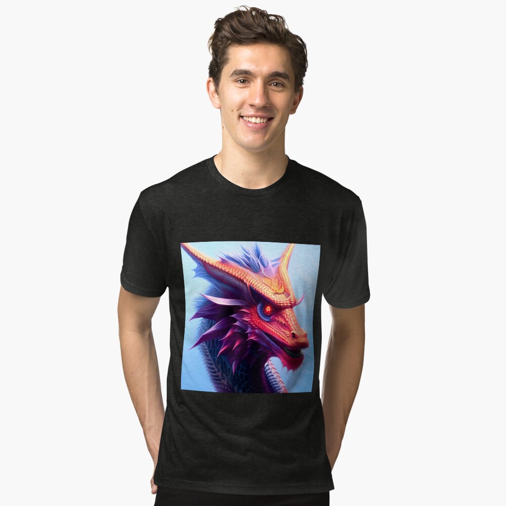 Item preview, Tri-blend T-Shirt designed and sold by dragynrain.