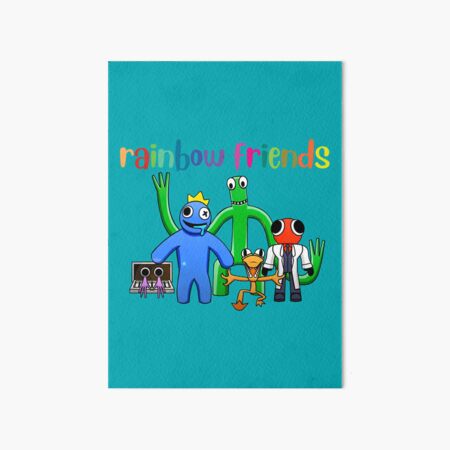 rainbow friends game  Art Print for Sale by zedekilesser45