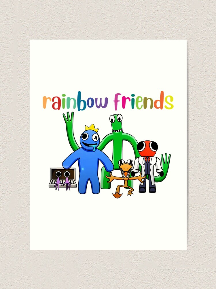 rainbow friends  Drawings of friends, Friends wallpaper, Friend