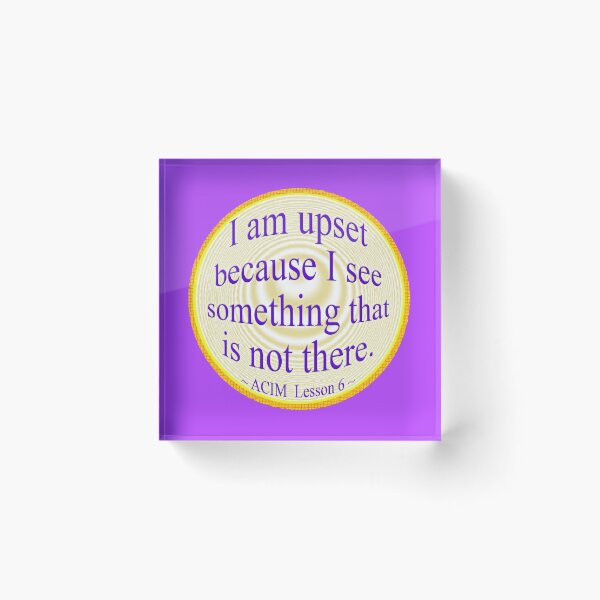 Item preview, ACIM~Lesson 6 designed and sold by ACIM-LOVE.
