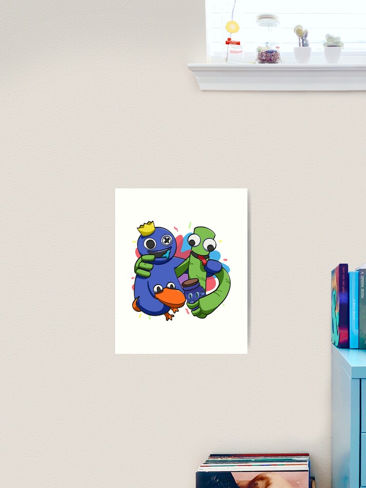 rainbow friends game  Art Print for Sale by zedekilesser45