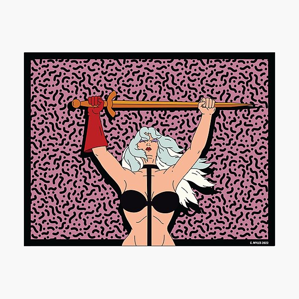 Heavy Metal Vibes Photographic Print