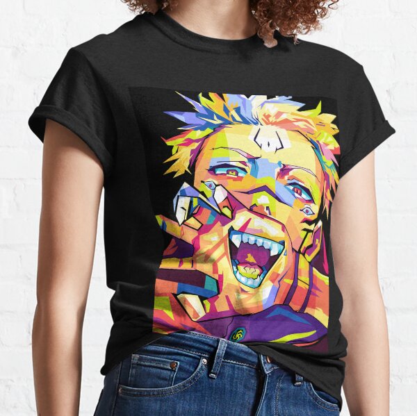 Ryomen sukuna pop art T-shirt classique