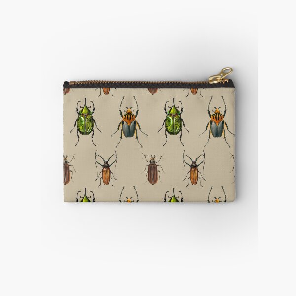 Item preview, Vintage Beetle Pattern 1 on Brown designed and sold by Melissa Mielke.