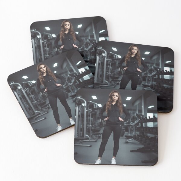 Item preview, Beautiful jealous girlfriend in the gym designed and sold by E-PrintStore.