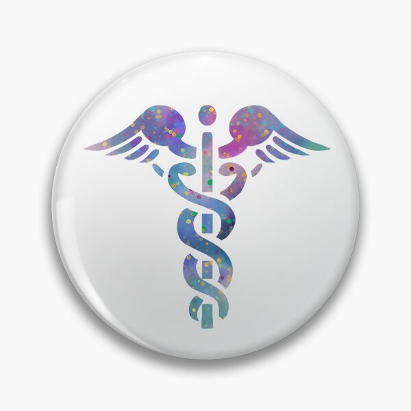 Item preview, Caduceus Watercolor designed and sold by Neevyy.