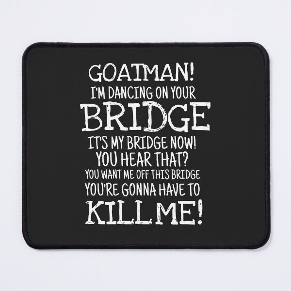 Item preview, 3 Goatman I'm Dancing On Your Bridge BUZZFEED Unsolved designed and sold by millieluciazvp7.