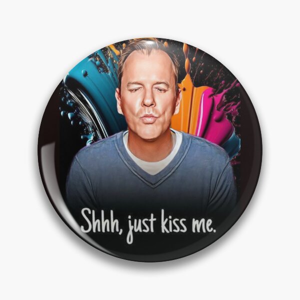Artikelvorschau, Kiefer Sutherland: Pssst, küss mich einfach… entworfen und verkauft von mscat024.