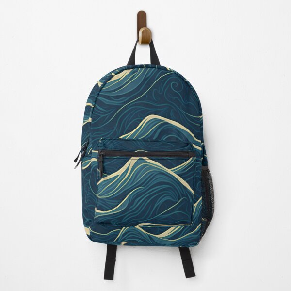 Item preview, Repeating sea waves in high resolution| sea wave pattern| wave sticker| wave design designed and sold by RedArtG09.