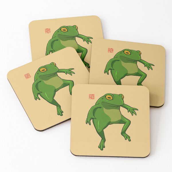 Item preview, Relajao frog meme designed and sold by DingHuArt.
