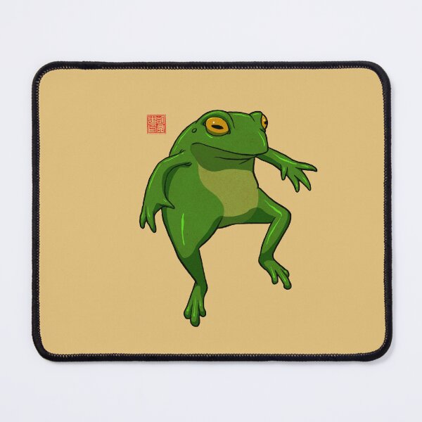 Item preview, Relajao frog meme designed and sold by DingHuArt.