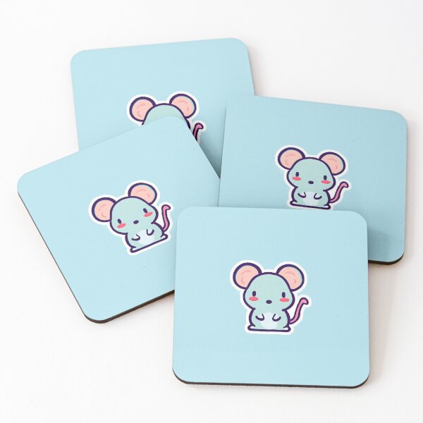 Item preview, Cute Blue Mouse Standing designed and sold by ItsRiskyy.