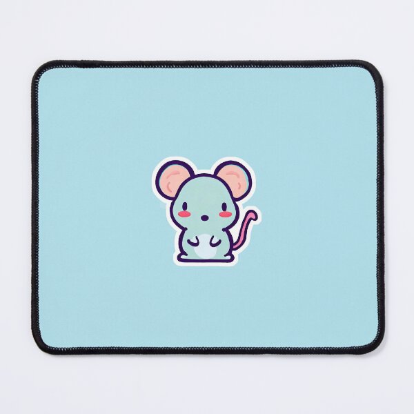 Item preview, Cute Blue Mouse Standing designed and sold by ItsRiskyy.