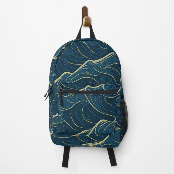 Item preview, High-resolution sea waves in oil painting style| Vintage sticker| wave sticker| wave pattern sticker designed and sold by RedArtG09.