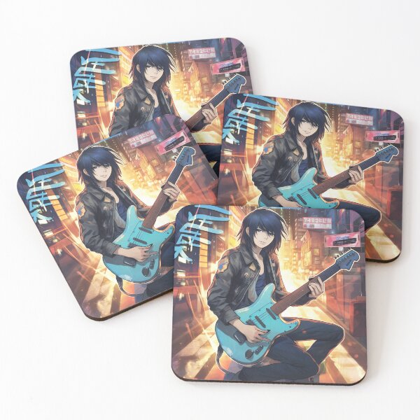 Item preview, Rock Music Album Cover - Anime Wallpaper designed and sold by KAIGAME Art.