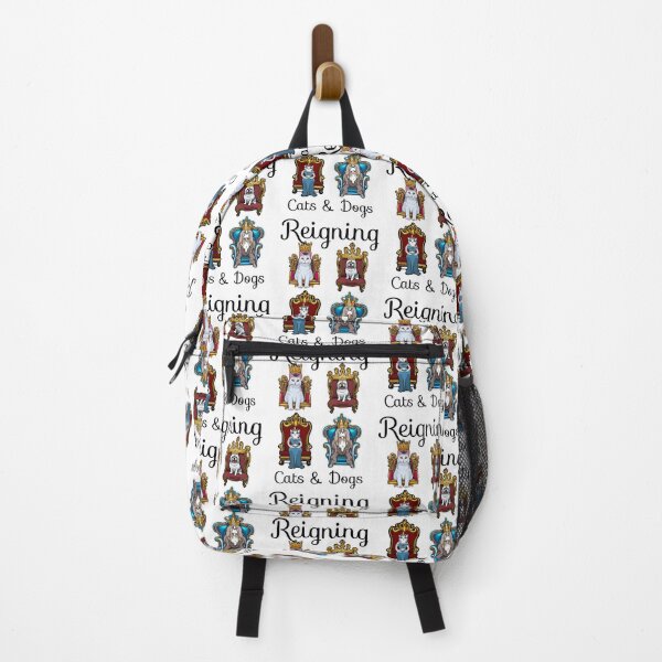Item preview, Reigning Cats and Dogs Panting Dog Puppy King designed and sold by Bloomin' Arty Families.