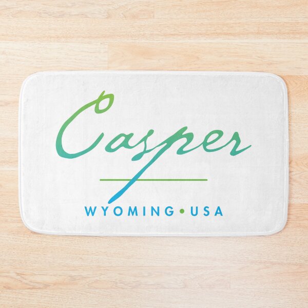 Item preview, Casper Wyoming Typographic Design designed and sold by Futurebeachbum.