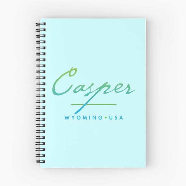 Item preview, Casper Wyoming Typographic Design designed and sold by Futurebeachbum.