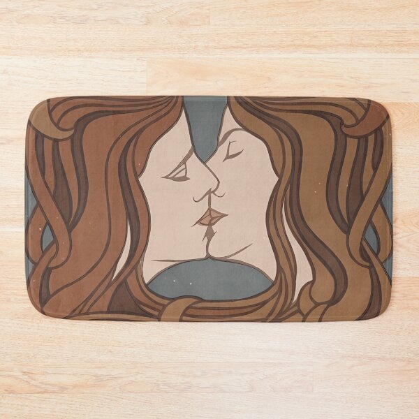 Item preview, Peter Behrens, The Kiss designed and sold by NouveauEra.