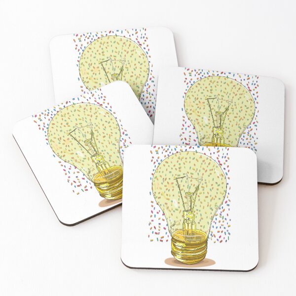 Item preview, Lightbulb & sprinkles designed and sold by m-yoga-store.