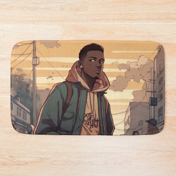Item preview, Rap & Hip Hop Music Album Cover - Anime Wallpaper designed and sold by KAIGAME Art.