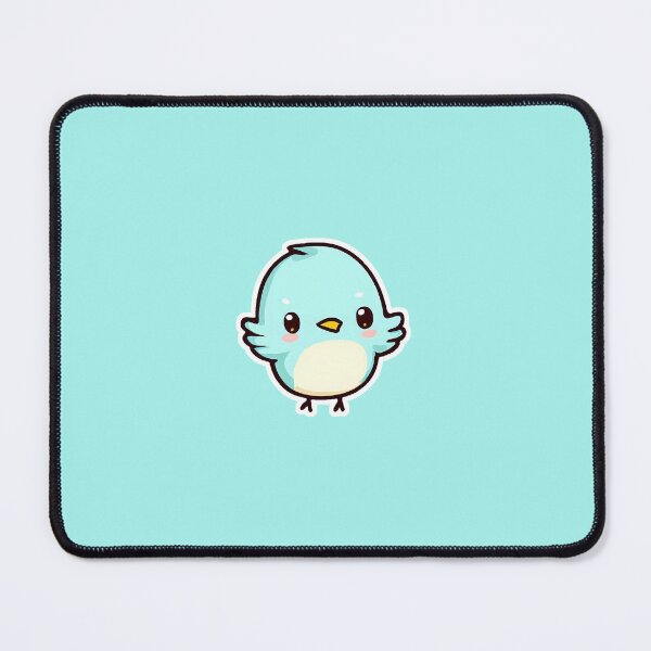 Item preview, Cute Blue Bird Flapping designed and sold by ItsRiskyy.
