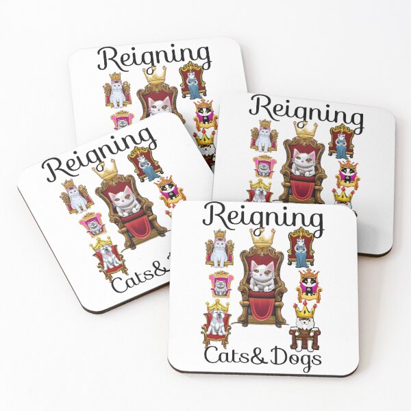 Item preview, Reigning Cats and Dogs Panting Dog Puppy King designed and sold by Bloomin'  Arty Families.