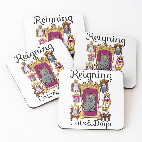 Item preview, Reigning Cats and Dogs Panting Dog Puppy King designed and sold by Bloomin'  Arty Families.