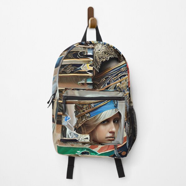 Item preview, Ancient woman behind abstract designed and sold by SK8N.