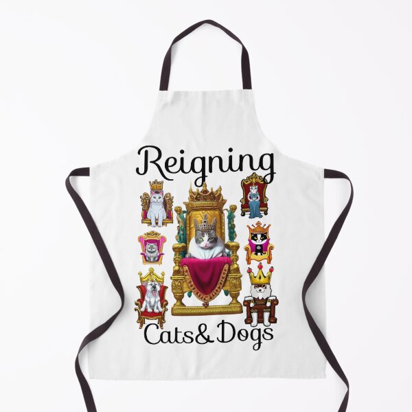 Item preview, Reigning Cats and Dogs Panting Dog Puppy King designed and sold by Bloomin' Arty Families.