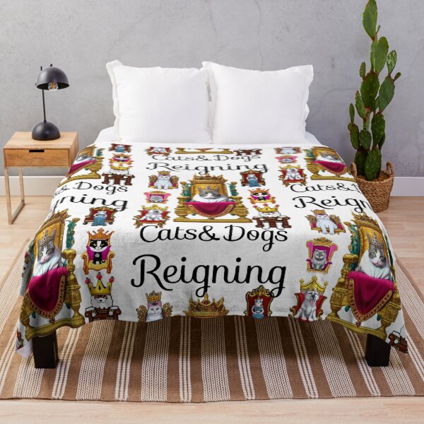 Item preview, Reigning Cats and Dogs Panting Dog Puppy King designed and sold by Bloomin'  Arty Families.