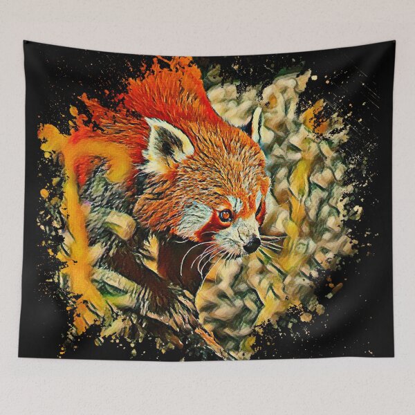 Item preview, Panda rojo designed and sold by Skvor.