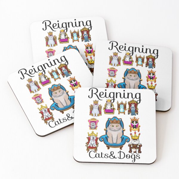 Item preview, Reigning Cats and Dogs Panting Dog Puppy King designed and sold by Bloomin'  Arty Families.
