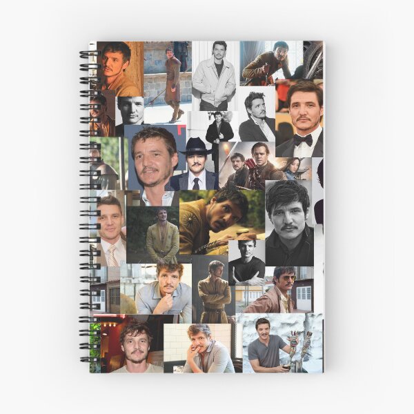 Item preview, Pedro Pascal Abstract Seamless Collage designed and sold by GoghGetta.