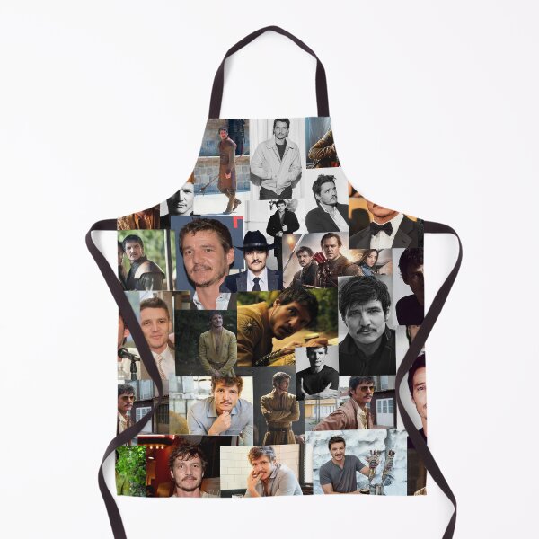 Item preview, Pedro Pascal Abstract Seamless Collage designed and sold by GoghGetta.