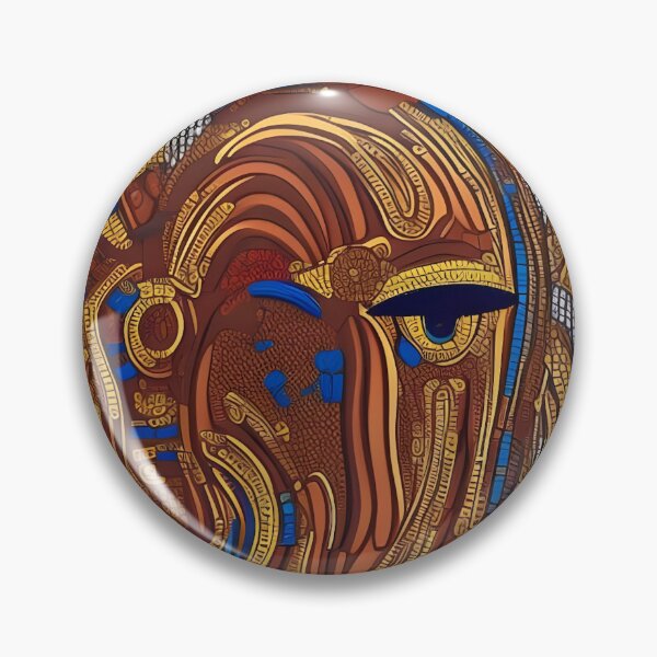 Item preview, Futuristic Benin Bronze designed and sold by TjcoleArts.