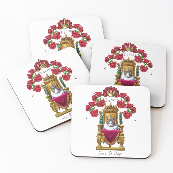 Item preview, Reigning Cats and Dogs designed and sold by Bloomin'  Arty Families.