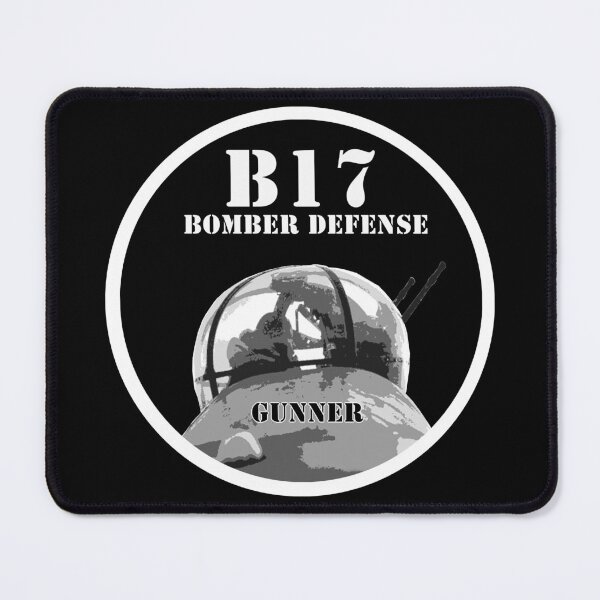 Item preview, WW2 Bomber B17 Gunner designed and sold by QuirkyDesign101.